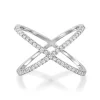 Orbit Double Diamond Ring