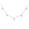 Orbit Drop Diamond Choker