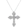 Orthodox Diamond Cross Necklace