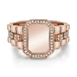 Osten Diamond Signet Ring
