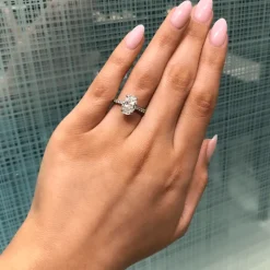 Oval Allegra Engagement Ring