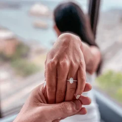 Oval Allegra Lab Grown Engagement Ring