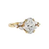 Oval Harmony Diamond Engagement Ring