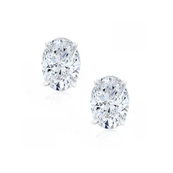 Oval Lab Grown Diamond Studs