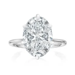 Oval Madison 6 Claw Engagement Ring