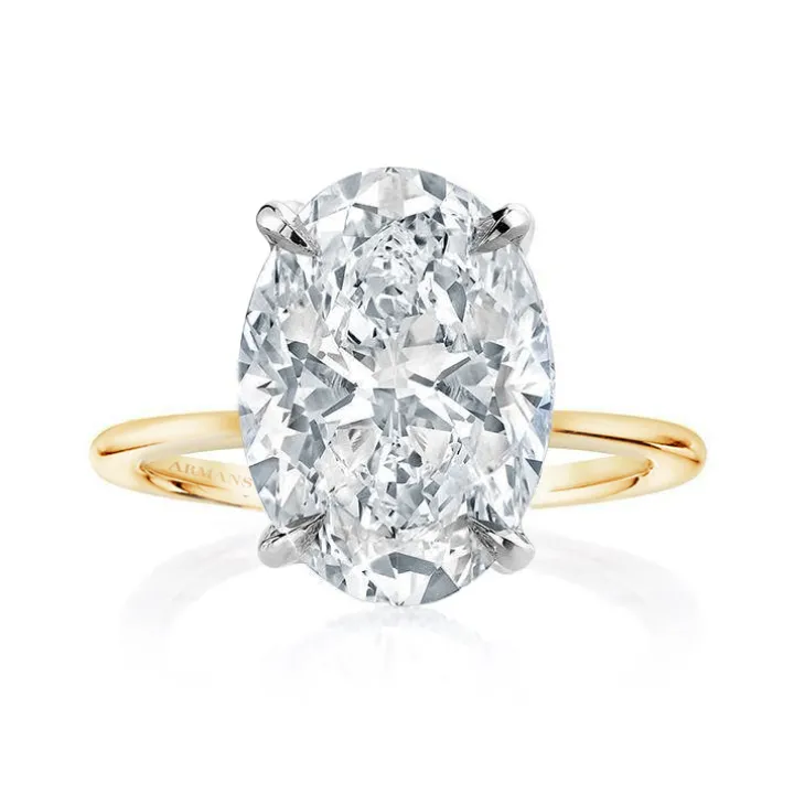 Oval Madison Lab Grown Engagement Ring