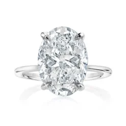 Oval Madison Lab Grown Engagement Ring