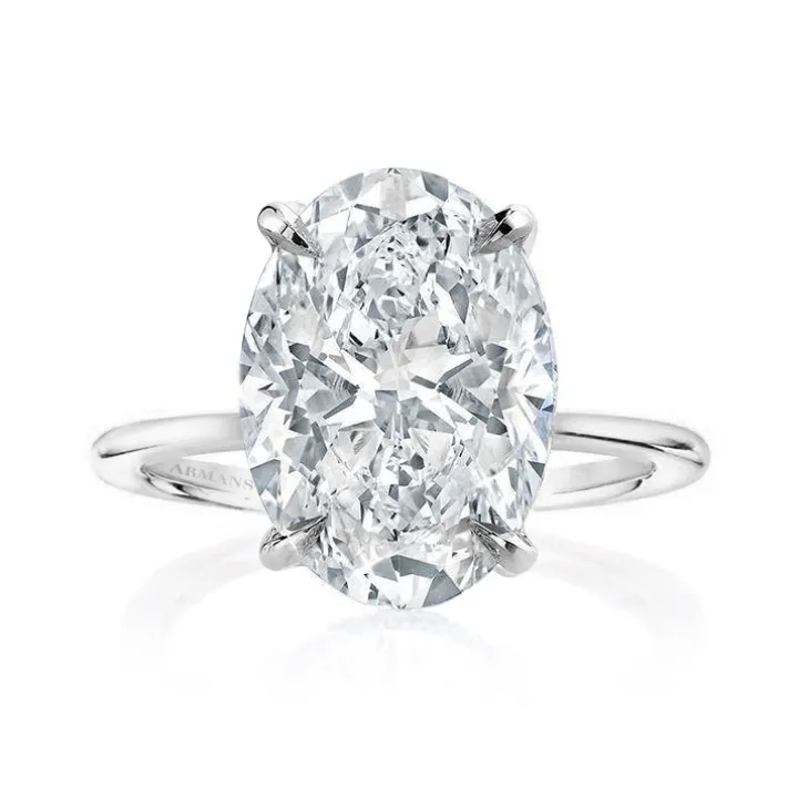 Oval Madison Lab Grown Engagement Ring