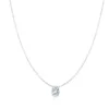 Oval Solitaire Lab Grown Diamond Pendant