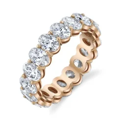 Oval Wedding Band