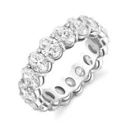 Oval Wedding Band