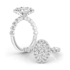 Ovalescent Engagement Ring
