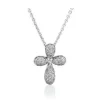 Pavé Diamond Cross Pendant