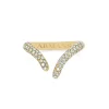 Pavé Diamond Snake Ring