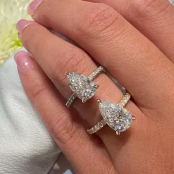 Pear Allegra Engagement Ring