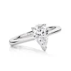 Pear Allure Lab Grown Engagement Ring
