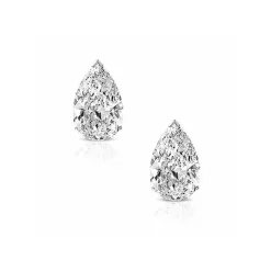 Pear Diamond Studs