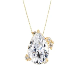 Pear Indie Diamond Necklace