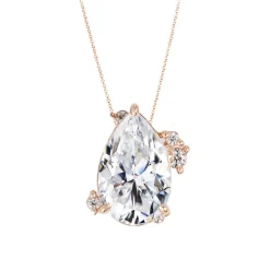 Pear Indie Diamond Necklace
