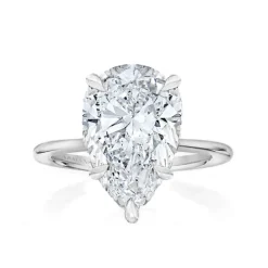 Pear Madison 5 Claw Engagement Ring