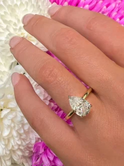 Pear Madison Engagement Ring