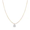 Pear Solitaire Lab Grown Diamond Pendant
