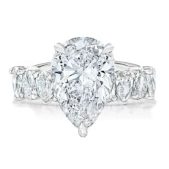 Pearsuasion Diamond Engagement Ring