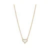 Petite Diamond Heart Pendant