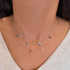 Petite Multi Initial Necklace