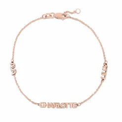 Petite Multi Name Bracelet