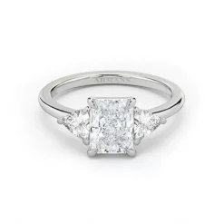 Radiance Trilogy Lab Grown Engagement Ring