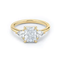 Radiance Trilogy Lab Grown Engagement Ring