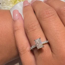 Radiant Allegra Engagement Ring