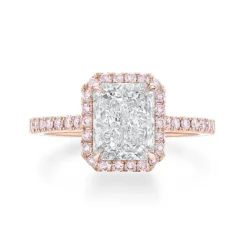 Radiant Claudia Engagement Ring