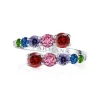 Rainbow Wrap Diamond Ring