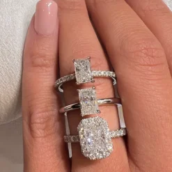 Ravishing Radiant Engagement Ring
