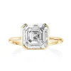 Regan Semi Bezel Engagement Ring