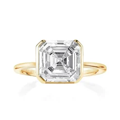Regan Semi Bezel Engagement Ring