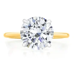 Reha Round Engagement Ring