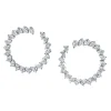 Roma Diamond Hoops