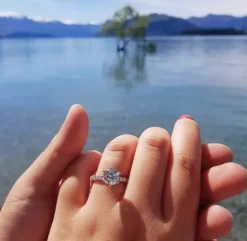 Round Allegra Engagement Ring