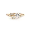 Round Diamond Cluster Ring