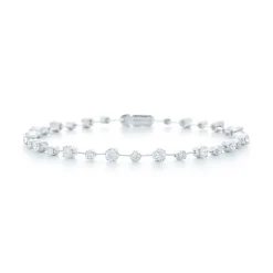 Round Diamond Space Bracelet