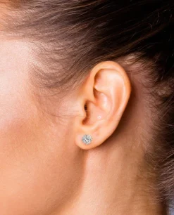 Round Lab Grown Diamond Studs
