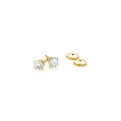 Round Lab Grown Diamond Studs
