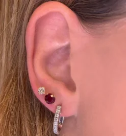 Round Lab Grown Diamond Studs