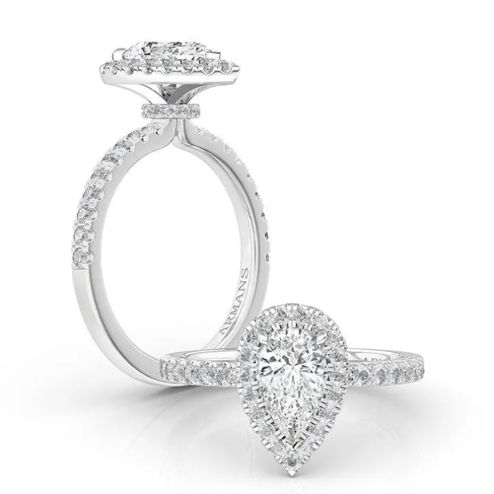Royal Tear Engagement Ring