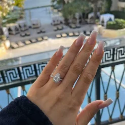 Royal Tear Engagement Ring