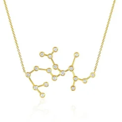 Sagittarius Diamond Constellation Necklace