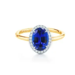 Sardinia Lab Grown Sapphire Engagement Ring